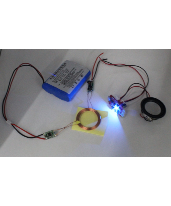 Cargador inalámbrico para desarrollo 5V 1A TX/RX