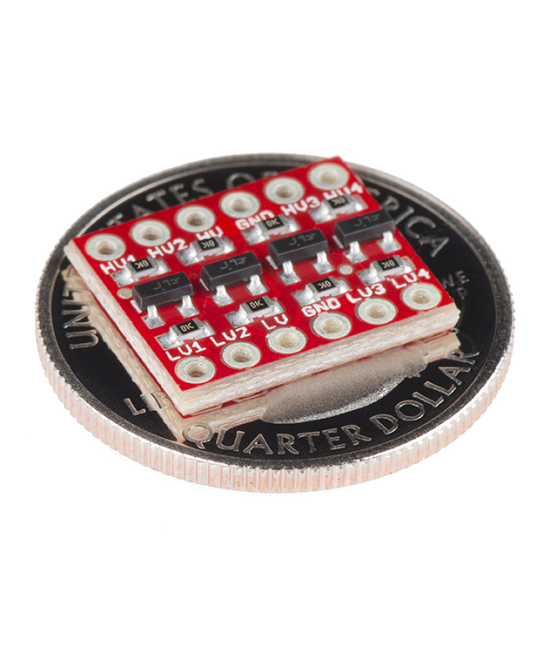 Convertidor de nivel logico I2C Bi-Direccional de 4 canales 3.3v a 5V / 5V a 3.3V