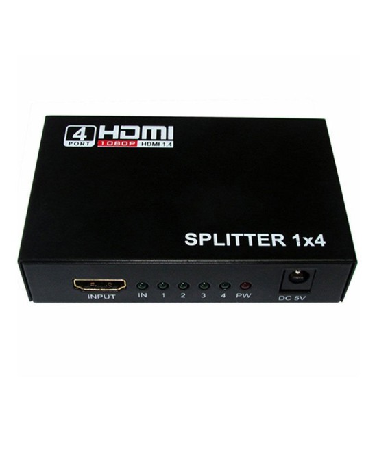 Splitter HDMI de 1entrada a 4 salidas