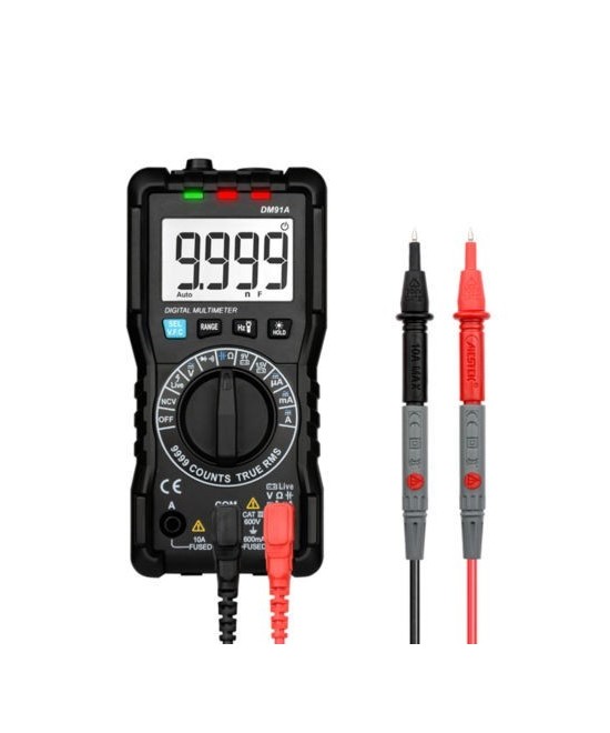 Multimetro digital autorango Mestek DM91A