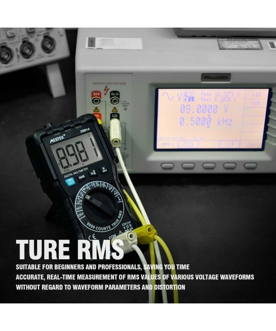 Multimetro digital autorango Mestek DM91A