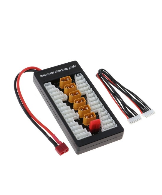 Adaptador de carga multiple para baterías lipo