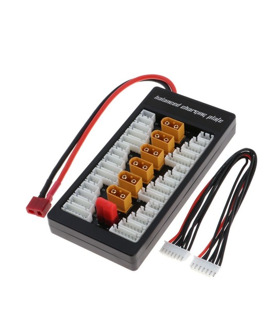 Adaptador de carga multiple para baterías lipo