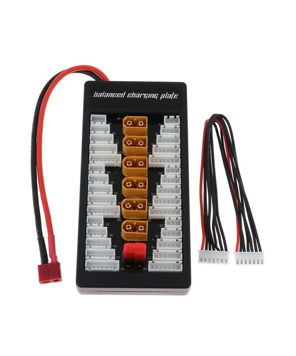 Adaptador de carga multiple para baterías lipo