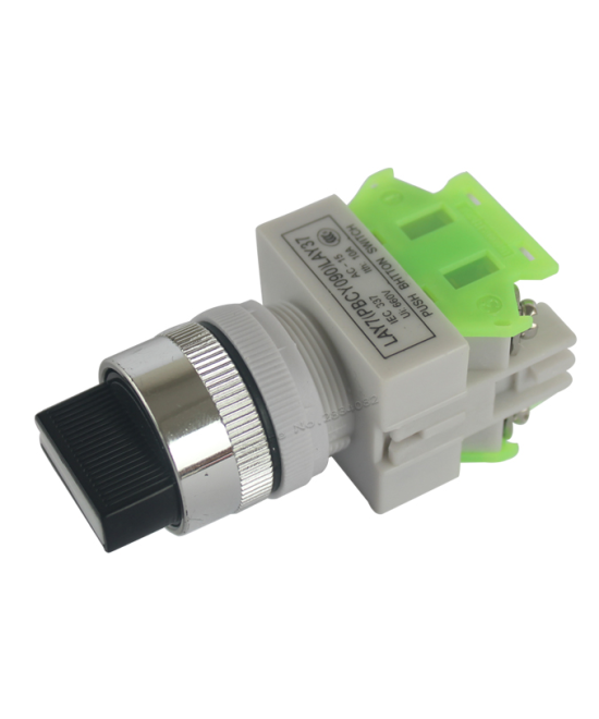 Interruptor rotatorio de tres posiciones