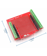Protoshield con tornillos para arduino uno / mega