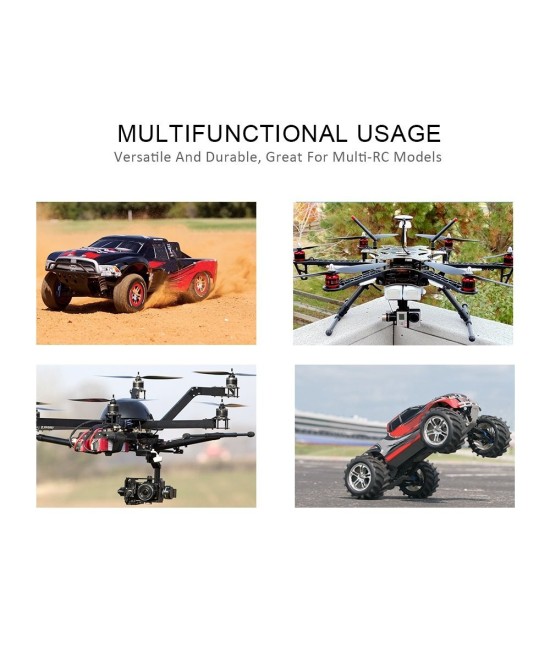 Bateria tipo lipo recargable 22.2V 4500mAh 45C 6S Floureon