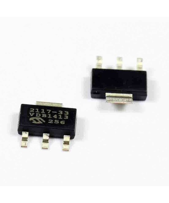 Regulador de voltaje TC2117 3.3V (TJ03MDDKE)