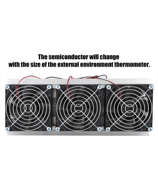 Enfriador para sistema de refrigeración peltier de 3 núcleos 12V 18A 210W