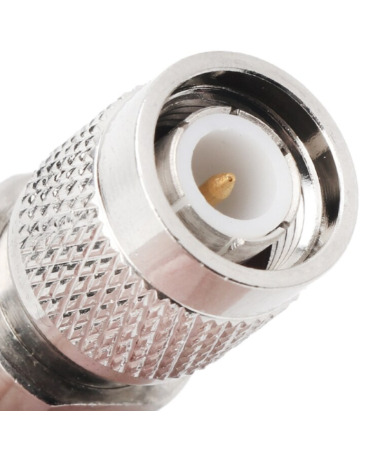 Adaptador RF de coaxial tipo N macho a hembra  N-TNC-KJ