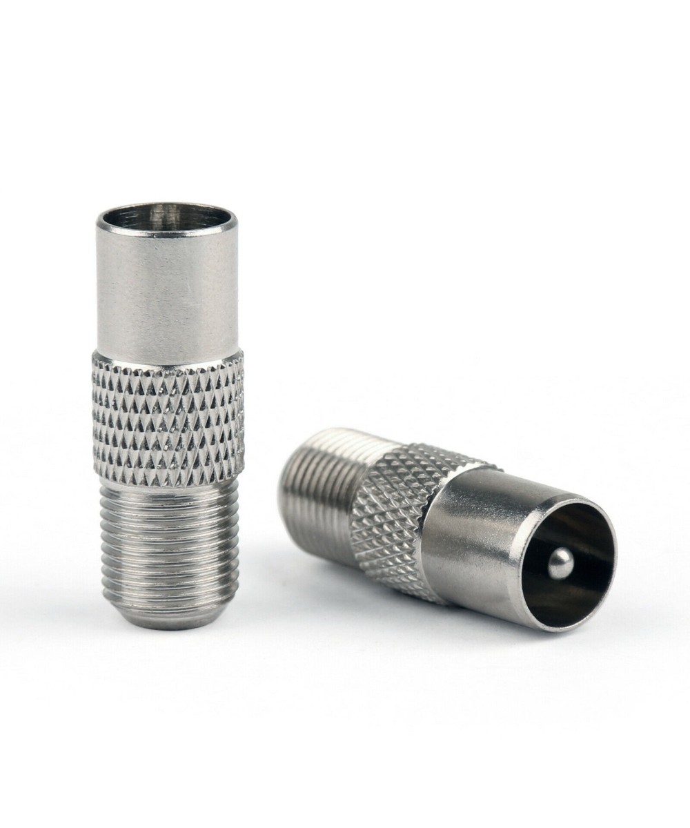 Adaptador RF de conector de TV a coaxial