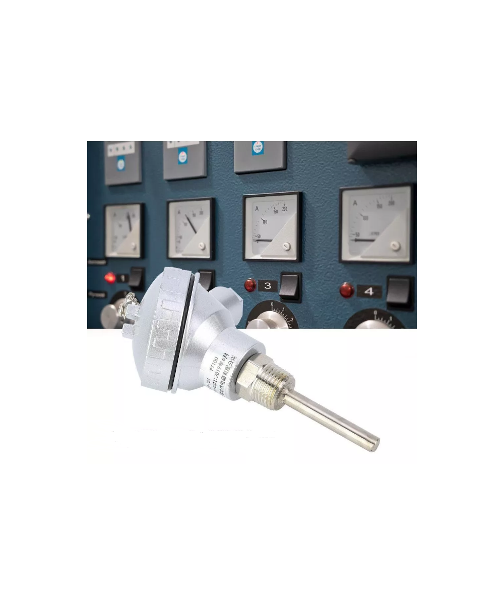 Sonda de temperatura termocupla PT100 WZP-231,  -50 a 420 grados 100mm
