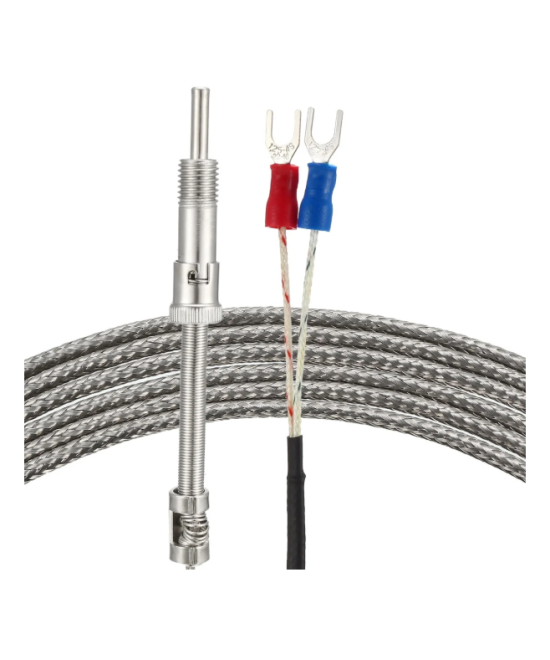 Sonda de temperatura termocupla tipo J WRNT-01 2000mm 0-600 grados