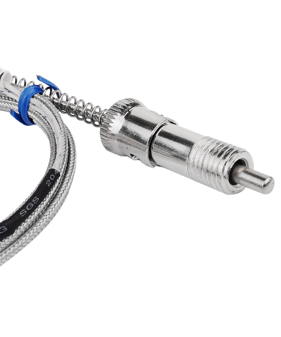 Sonda de temperatura termocupla tipo J WRNT-01 2000mm 0-600 grados