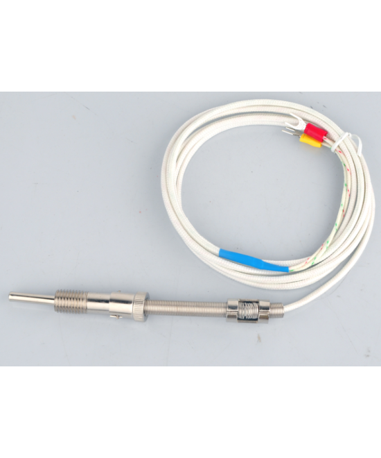 Sonda de temperatura termocupla tipo K WNT-01 2000mm 0-600 grados forro nylon