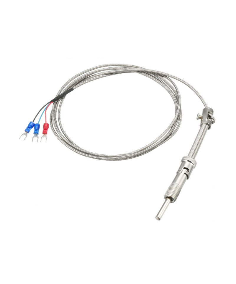 Sonda de temperatura termocupla tipo PT100 1000mm  -50-200 grados