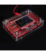 Osciloscopio digital Ensamblado 200Khz con cobertor acrílico y fuente de energia 9V