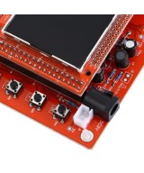 Osciloscopio digital Ensamblado 200Khz con cobertor acrílico y fuente de energia 9V