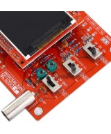 Osciloscopio digital Ensamblado 200Khz con cobertor acrílico y fuente de energia 9V