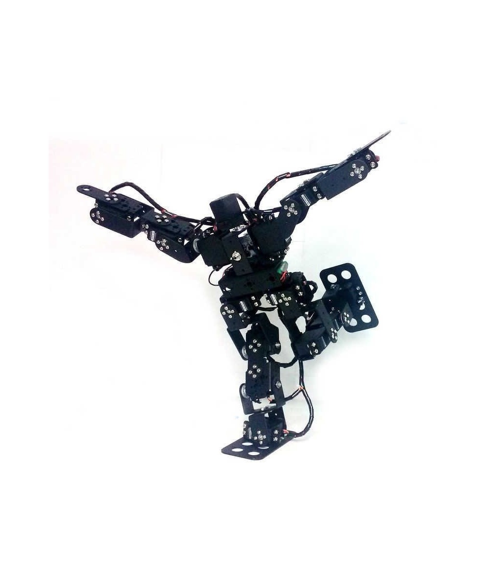 Estructura metalica robot humanoide 15DOF ensamblalo tu mismo
