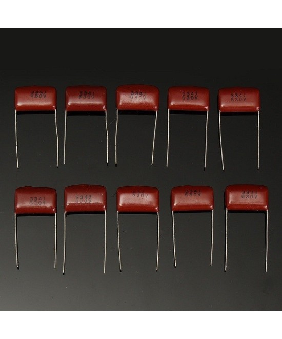 Capacitores ceramicos 630V 25 valores 0.001uf - 2.2uf (200 unidades)