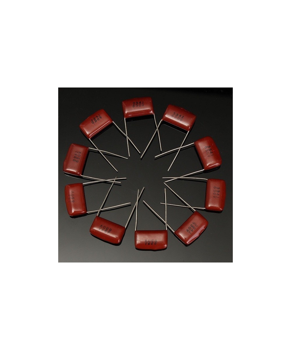 Capacitores ceramicos 630V 25 valores 0.001uf - 2.2uf (200 unidades)