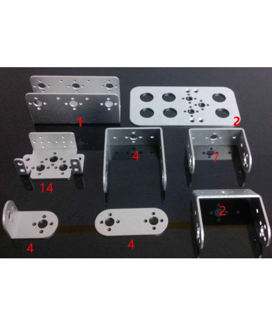 Robot humanoide 15DOF ensamblalo tu mismo KIT DIY