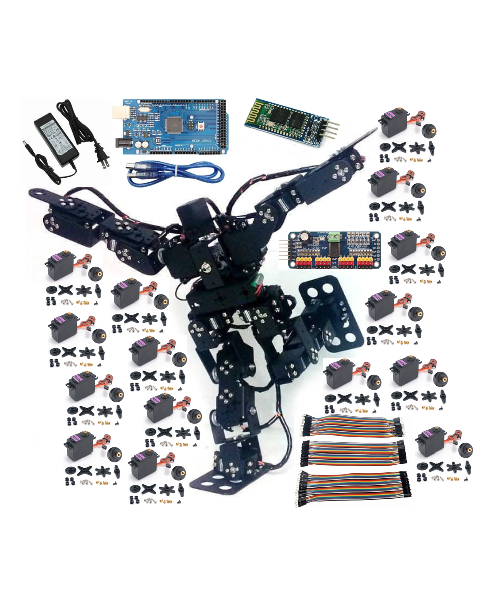 Robot humanoide 15DOF ensamblalo tu mismo KIT DIY