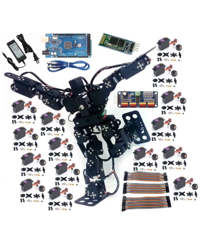 Robot humanoide 15DOF ensamblalo tu mismo KIT DIY