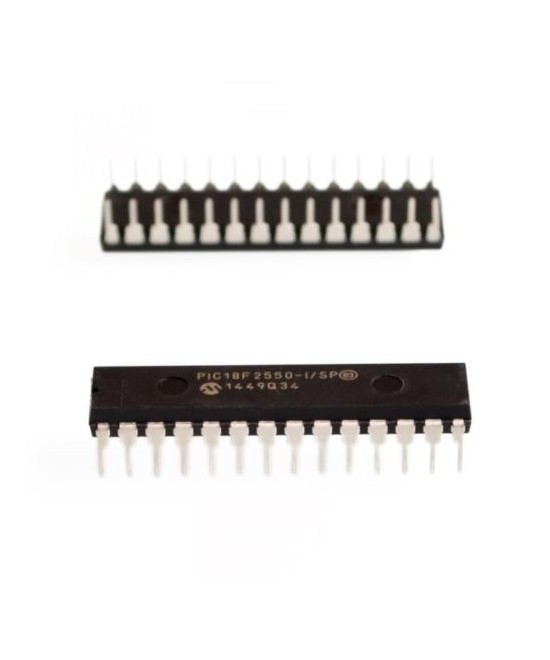 Microcontrolador PIC 18F2550 DIP 28