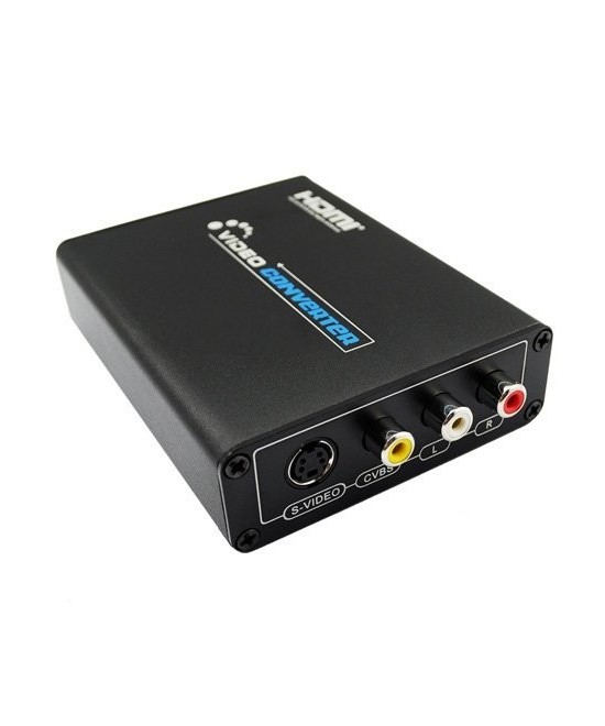 Convertidor de HDMI a RCA y S-Video