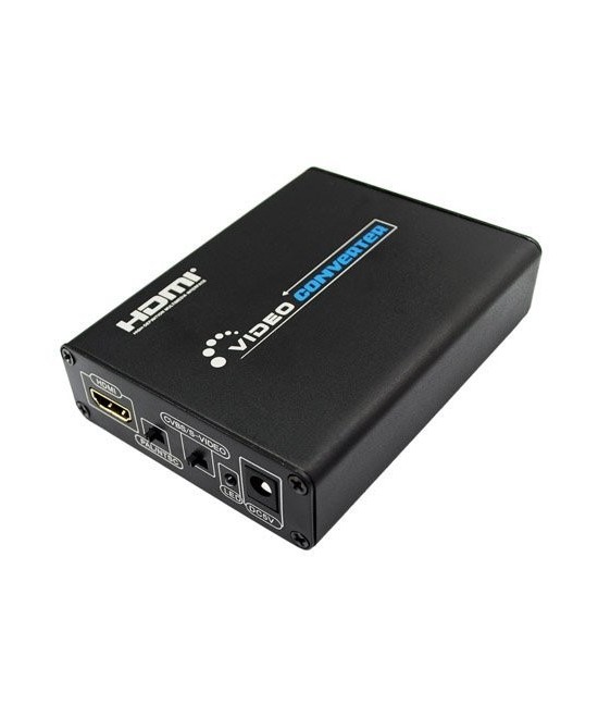 Convertidor de HDMI a RCA y S-Video