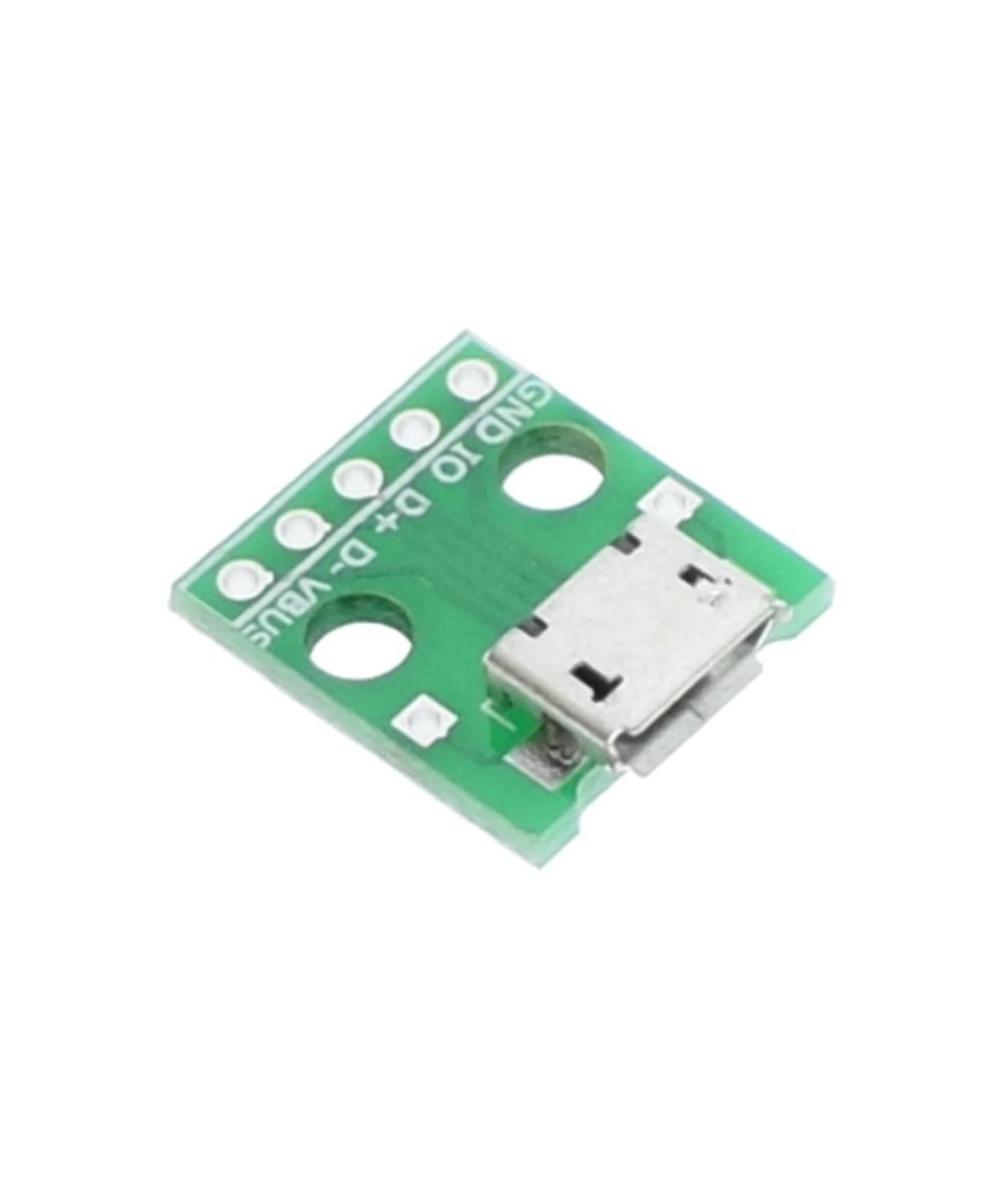 Puerto micro USB para PCB DIP de 5 pines