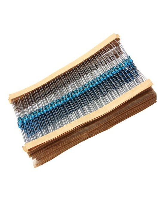 Set de 300 resistencias con 30 valores 1/4W