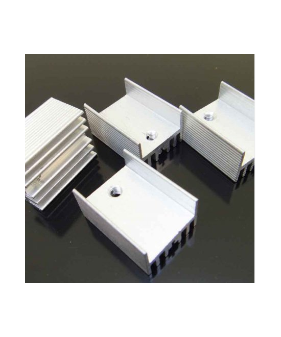 Disipadores de calor para transistor Darlington (4 unidades)