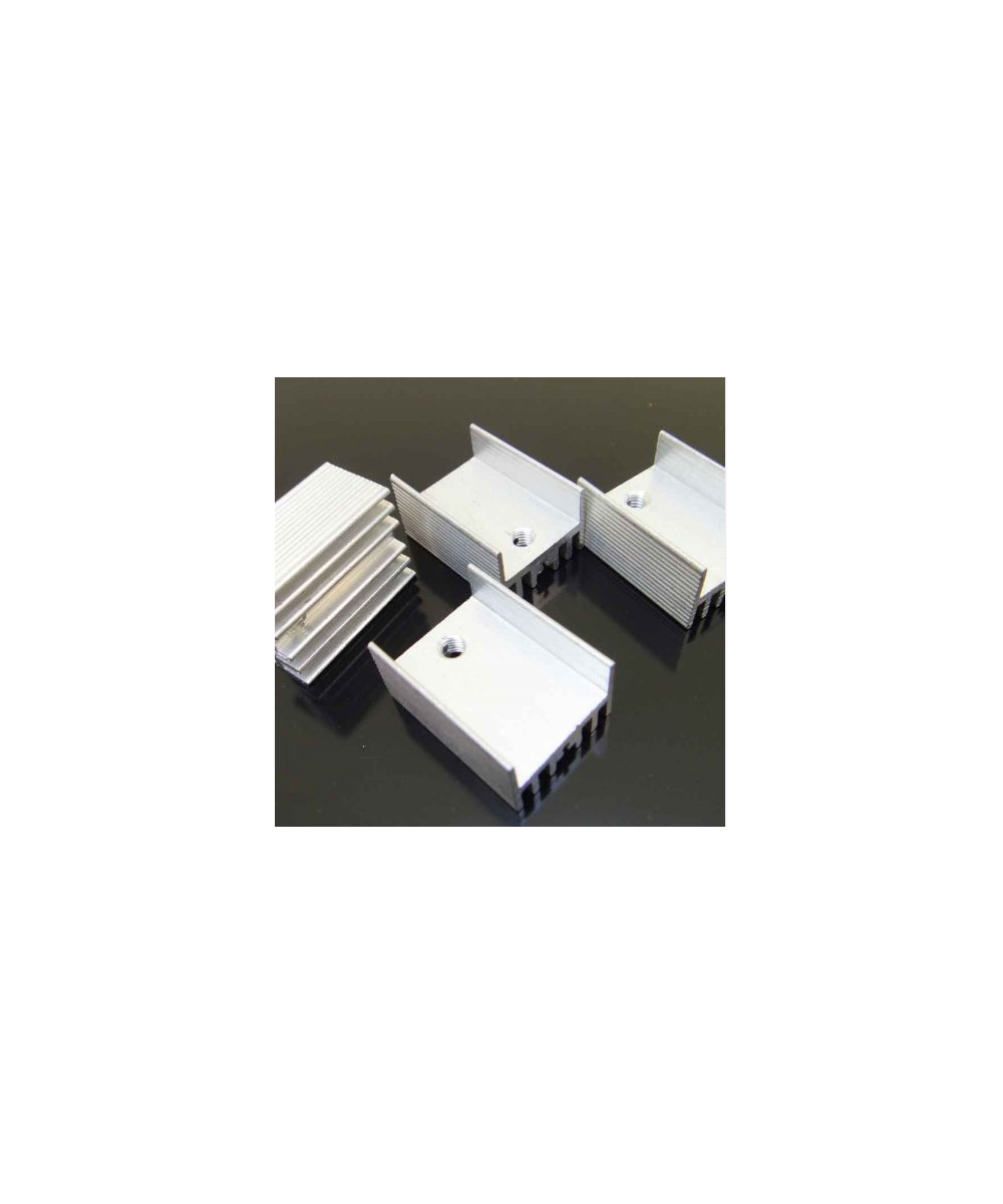 Disipadores de calor para transistor Darlington (4 unidades)