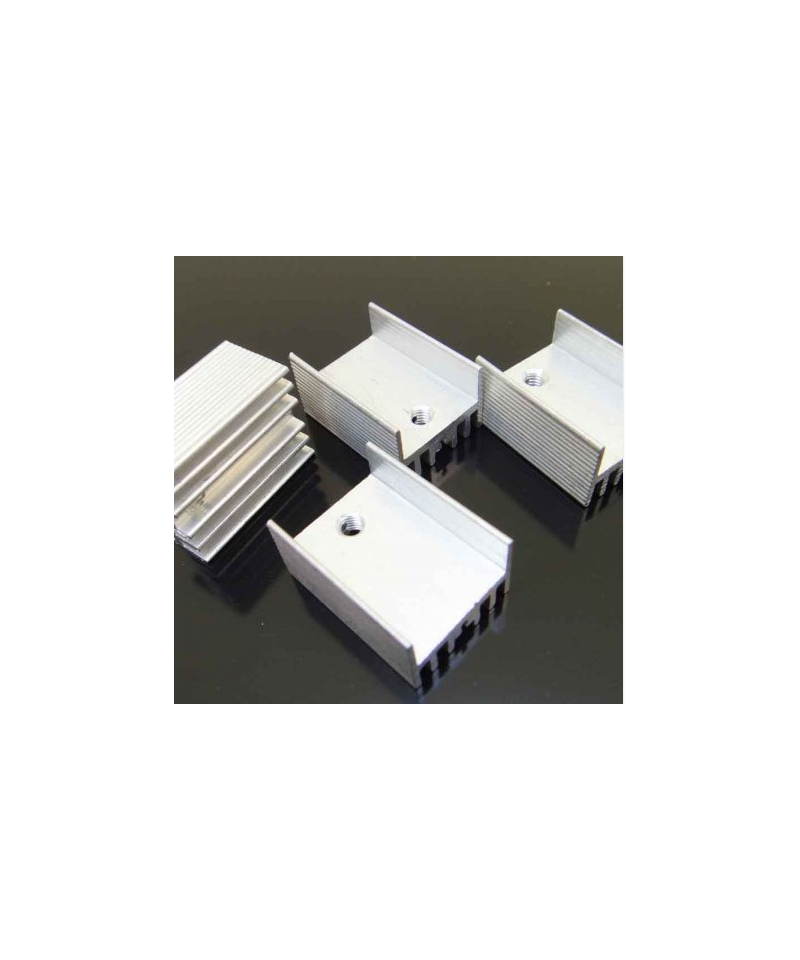 Disipadores de calor para transistor Darlington (4 unidades)