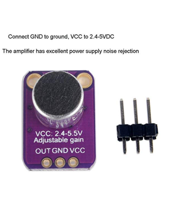 Modulo de microfono electrec GY-MAX4466