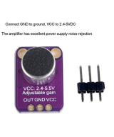 Modulo de microfono electrec GY-MAX4466