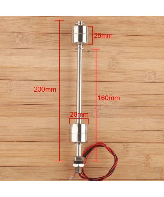 Sensor de nivel de liquido flotador 200mm