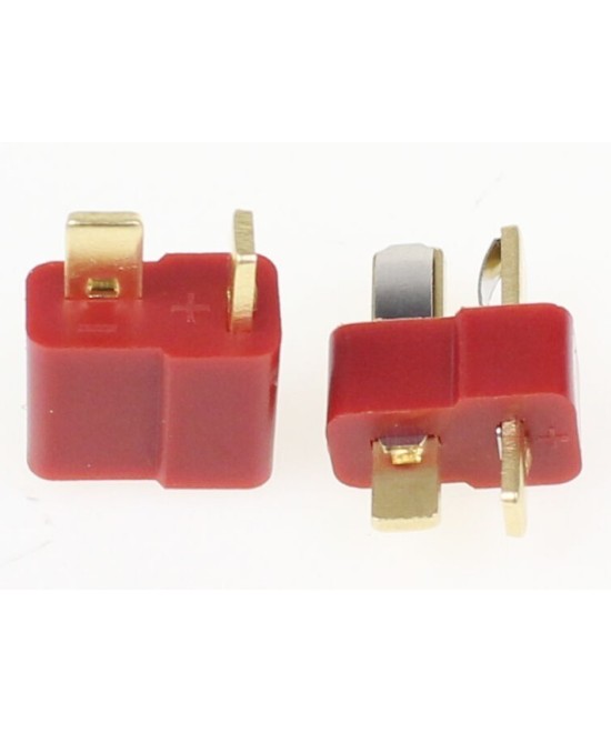 Conector tipo T para batería macho - hembra