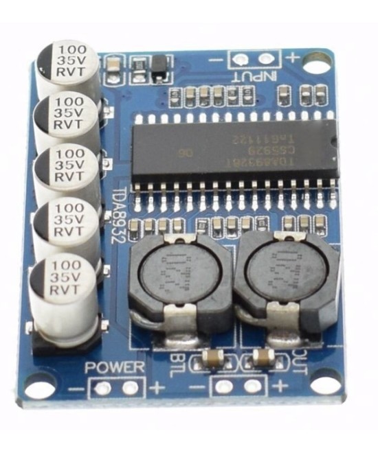 Amplificador de audio 35W TDA8932