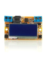 Regulador decreciente y medidor de voltaje y corriente