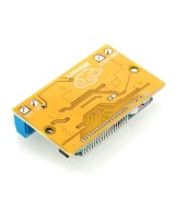 Regulador decreciente y medidor de voltaje y corriente