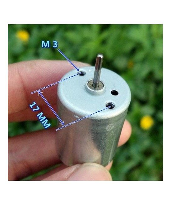 Motor DC 6 a 12V 27300RPM RK370C