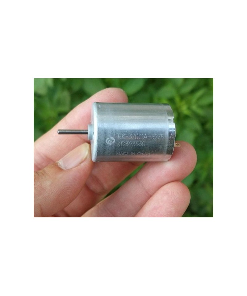 Motor DC 6 a 12V 27300RPM RK370C
