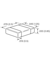 Capacitores ceramicos SMD 0.47UF 16V X7R 0805 (100 unidades)