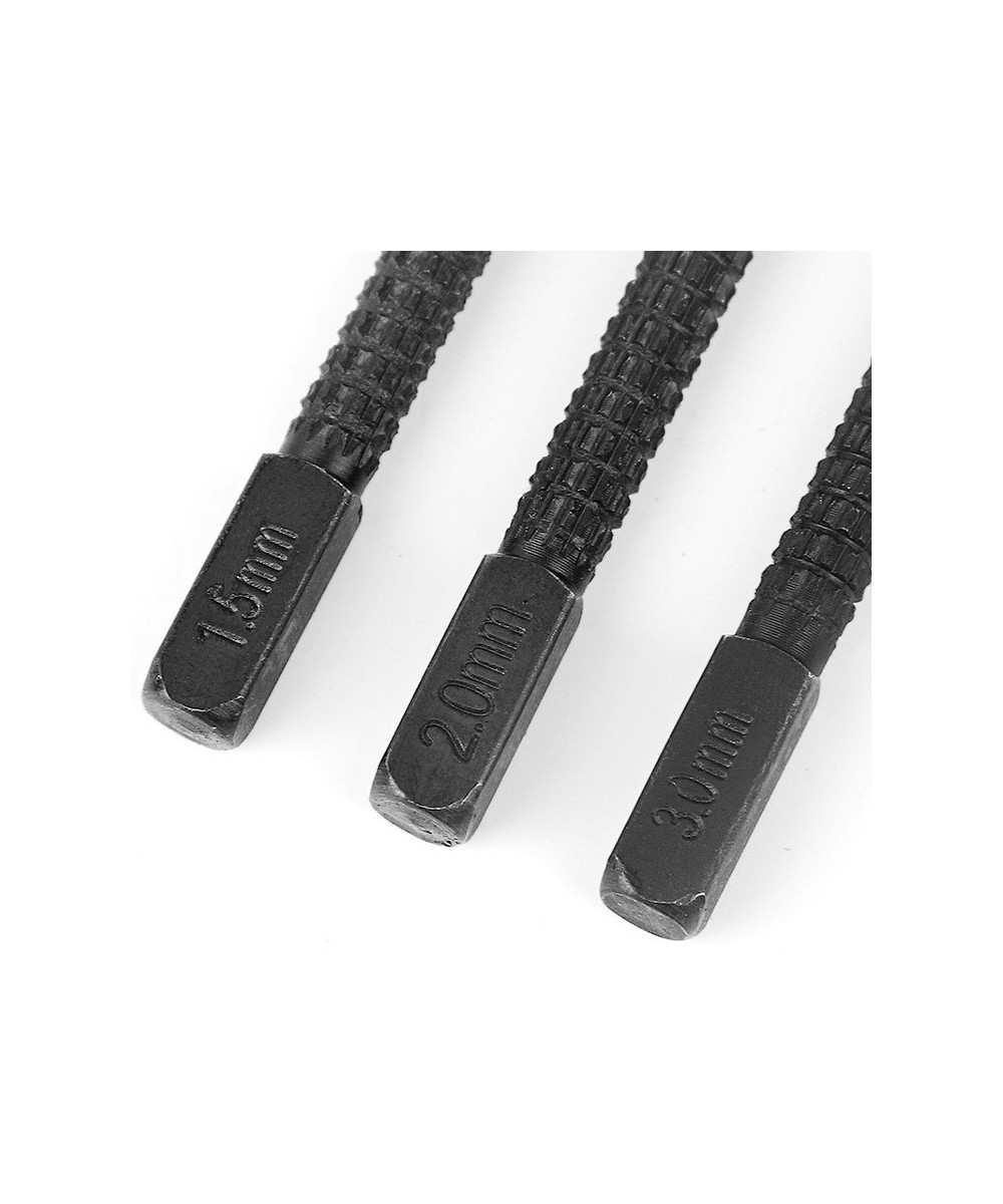 Centro punto para PCB 1.5mm, 2.0mm y 3.0mm  3 unidades