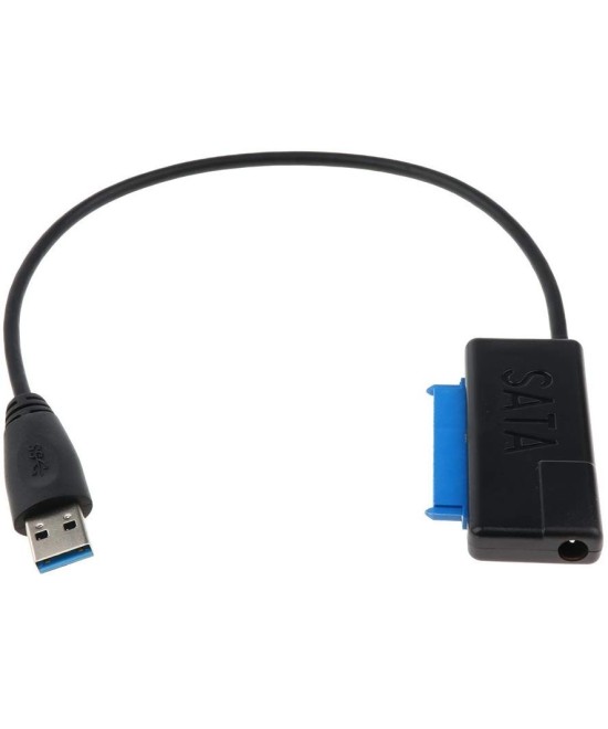 Lector de discos duros SATA III a USB 3.0 más fuente 12V