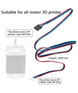 Jumper de conexion para motor paso a paso terminal Dupont 1 metro
